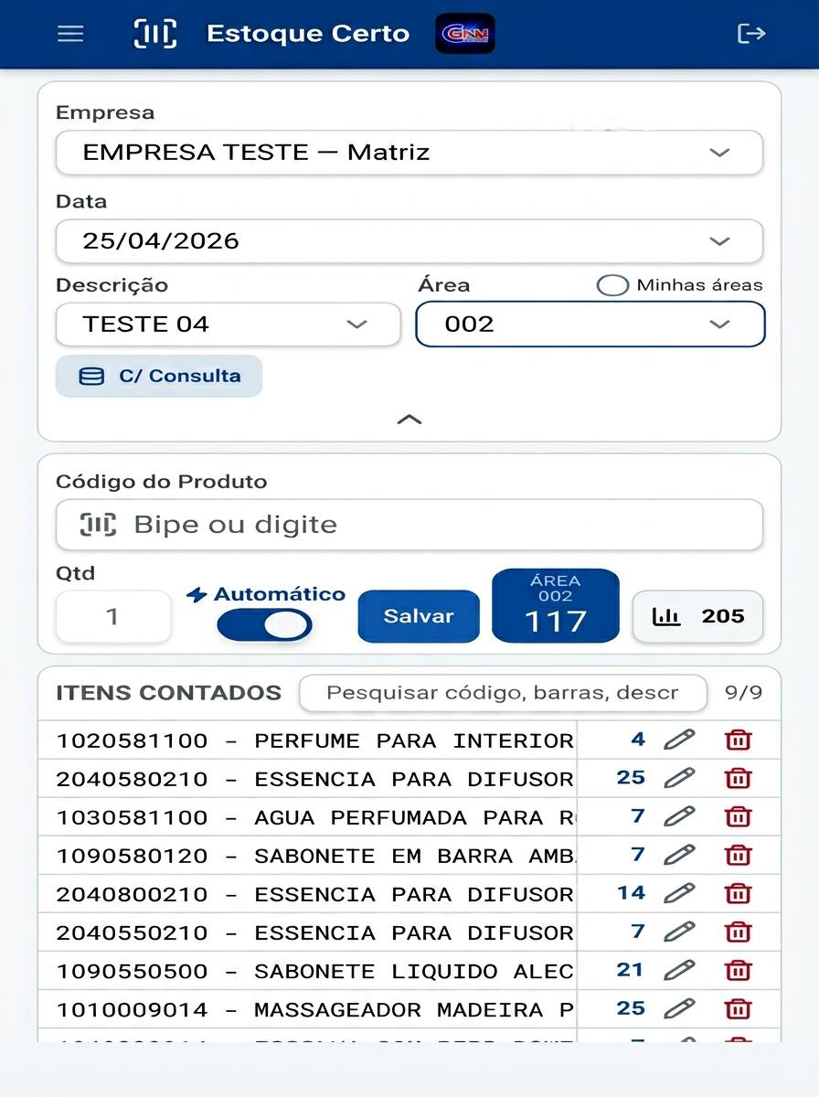 Contagem com consulta